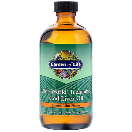 Garden Of Life - Cod Liver Oil 8oz LIQUID