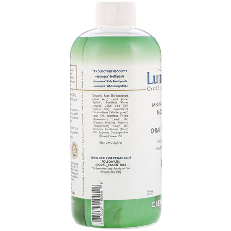 Lumineux Oral Essentials - Medically Developed Mouthwash, Oral Perfection, Clean & Fresh, 16 fl oz (473 ml)