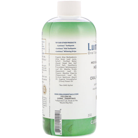 Lumineux Oral Essentials - Medically Developed Mouthwash, Oral Perfection, Clean & Fresh, 16 fl oz (473 ml)