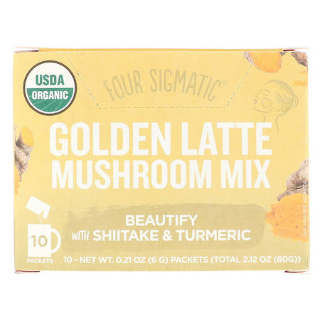 Four Sigmatic - Golden Latte With Shiitake And Turmeric - 10 Ct