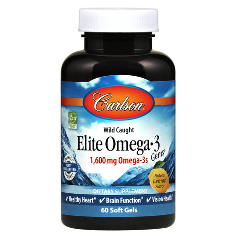 Carlson - Elite Omega-3 Gems - 90 Softgels