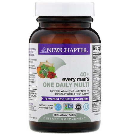 New Chapter - 40+ Every Man™'s One Daily  - 48 Tablets