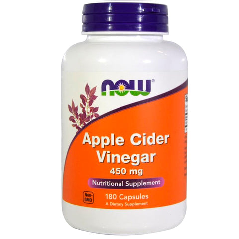 Now Foods - APPLE CIDER VINEGAR 450 MG 180 CAPS - 180 Capsules