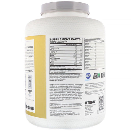 Xtend Pro Whey Isolate, Cookie Butter, 5 lb (2.28 kg)
