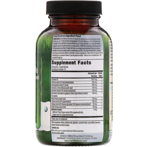 Irwin Naturals - Yohimbe-Plus Maximum Performance - 100  softgels