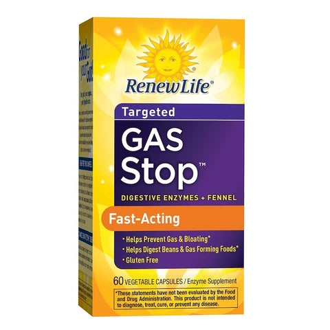 ReNew Life - Gas Stop, 60 Veggie Capsules