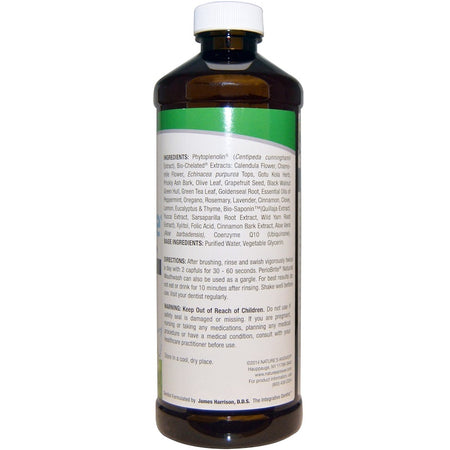 Nature's  Answers - PerioBrite, Natural Mouthwash Coolmint, 16 fl oz (480 ml)