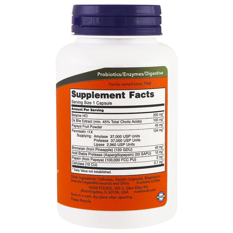 Now Foods - SUPER ENZYME - 90 Capsules