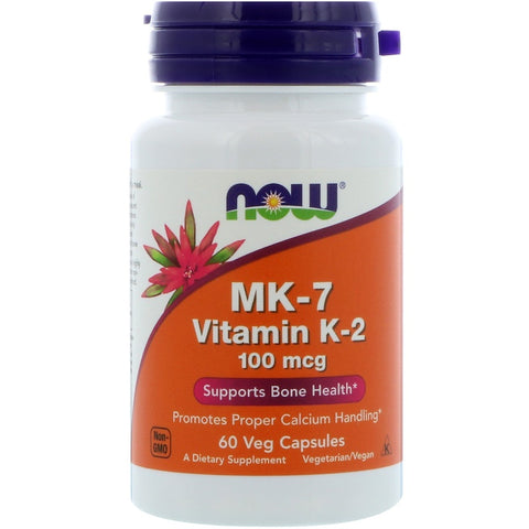 Now Foods - VITAMIN K-2 (MK7) 100 Mcg - 60 Capsules