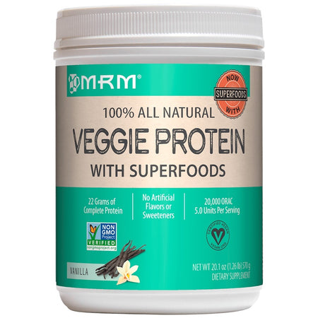 MRM - Veggie Protein 570g Vanilla - 570 G