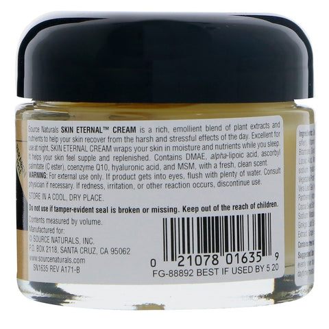 Source Naturals - Skin Eternal® Cream - 2 oz (56.7 g)