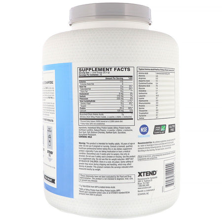 Xtend Pro Whey Isolate, Vanilla Ice Cream, 5 lb (2.27 kg)