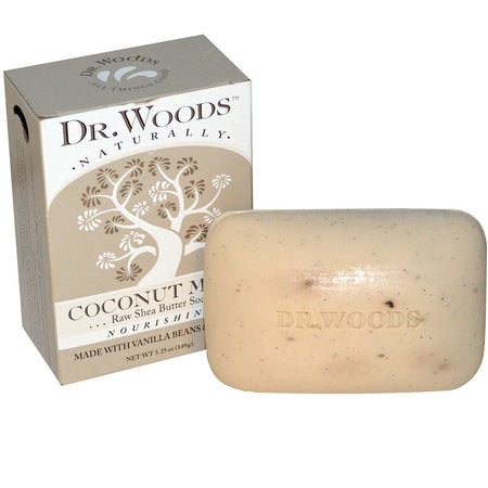 Dr Woods - Bar Soap Coconut Vanilla Papaya - 5.25 Ounce
