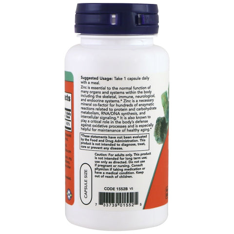 Now Foods - Zinc Picolinate, 50 mg, 120 Veg Capsules