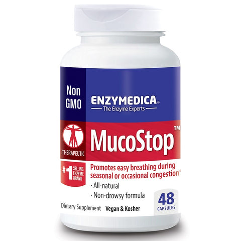 ENZYMEDICA - MucoStop - 48 Capsules