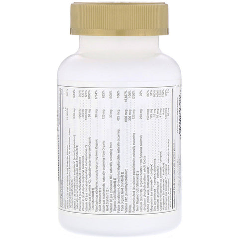 Natures Plus - Source of Life, Gold, Mini-Tabs, The Ultimate Multi-Vitamin Supplement with Concentrated Whole Foods, 180 Tablets