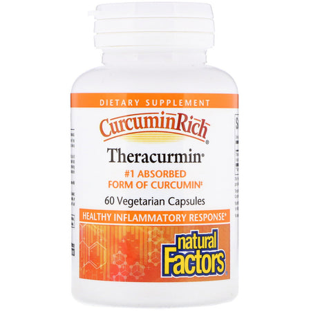 Natural Factors - CurcuminRich, Theracurmin,  - 60 Capsules
