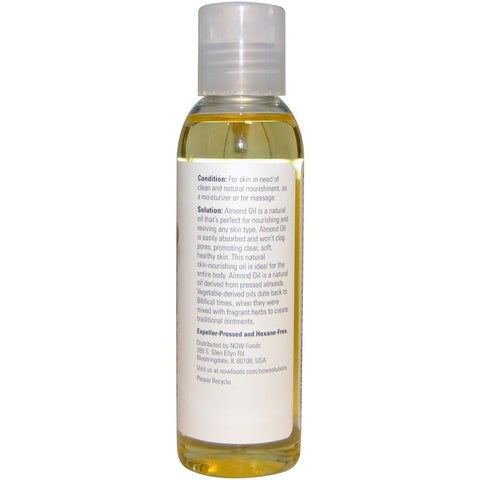 Now Foods - ALMOND OIL 4 OZ