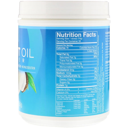 Quest Nutrition - Coconut Oil Powder, 1.25 lbs (567 g)