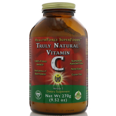 HealthForce SuperFoods - Truly Natural™ Vitamin C - 270 Grams Powder