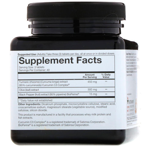 Youtheory - Turmeric Advanced - 120 Tablet