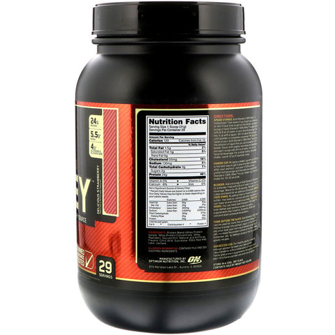 Optimum Nutrition - Gold Standard 100% Whey Delicious Strawberry - 2 Lb