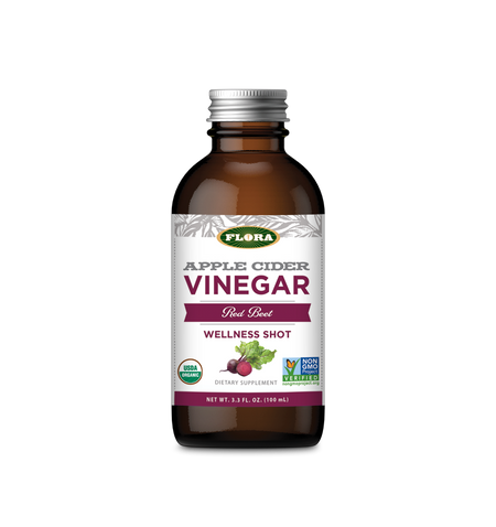 FLORA - Apple Cider Vinegar - Red Beet Wellness Tonic 17 Fl Oz
