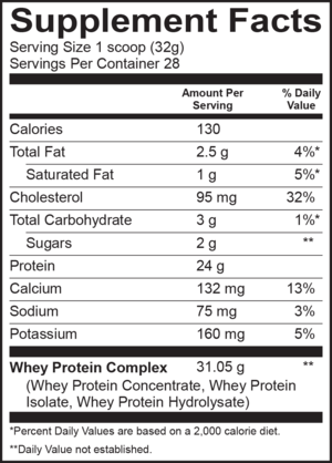 Bodylogix - Natural Whey Protein - Vanilla - 4 lb