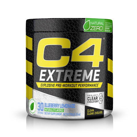 Cellucor - C4 EXTREME Natural Blueberry Lemonade - 30 Servings