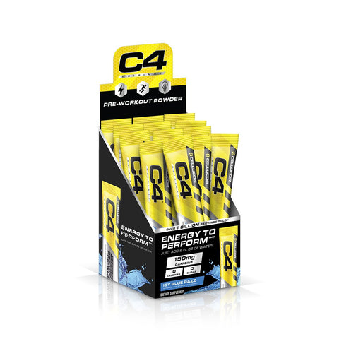 Cellucor - C4 Stack Packs Icy Blue Razz - 25 Packet