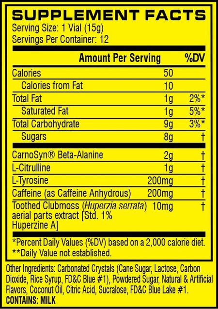 Cellucor - C4 Shot Rocks Icy Blue Razz - 12 Packet