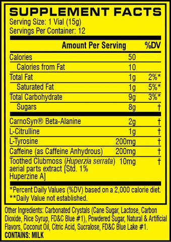 Cellucor - C4 Shot Rocks Icy Blue Razz - 12 Packet