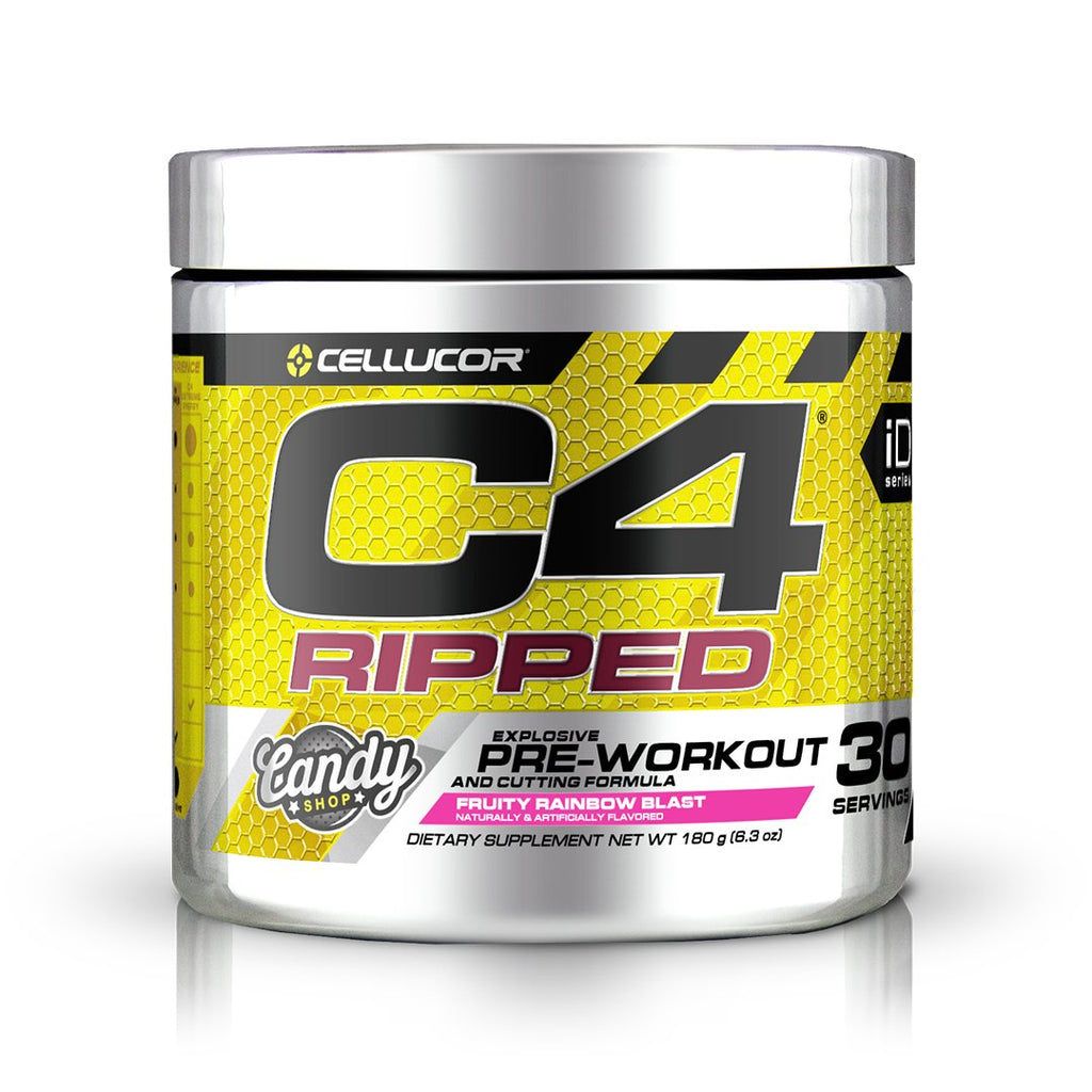 Cellucor - C4 Ripped Fruity Rainbow Blast - 30 Servings