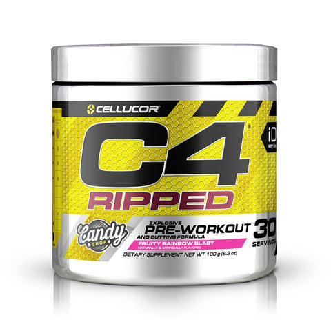 Cellucor - C4 Ripped Fruity Rainbow Blast - 30 Servings