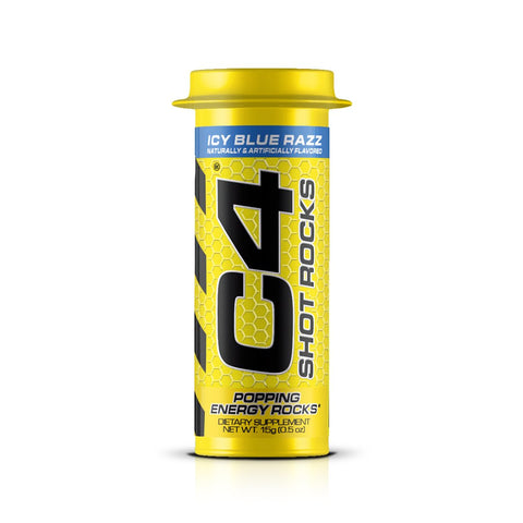 Cellucor - C4 Shot Rocks Icy Blue Razz - 12 Packet