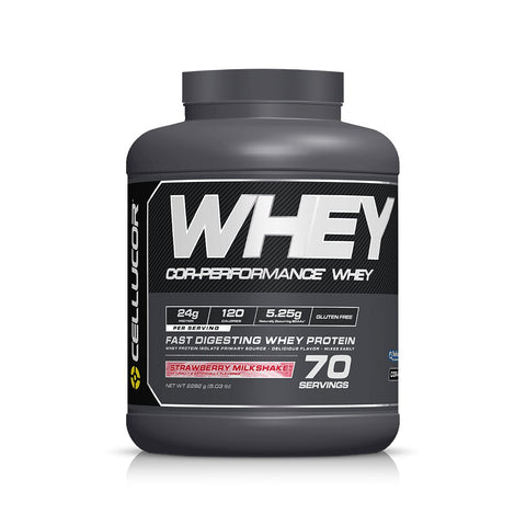 Cellucor - COR-WHEY Strawberry Milkshake - 5 LB