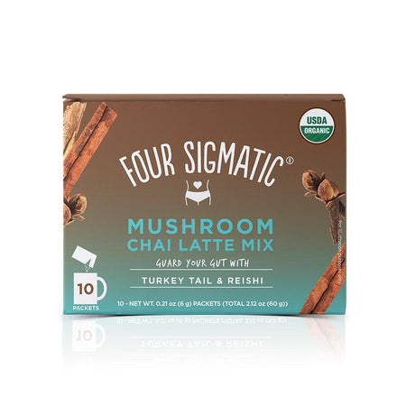 Four Sigmatic - Chai Latte With Turkey Tail And Reishi - 10 Ct