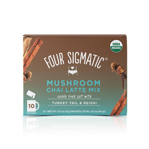 Four Sigmatic - Chai Latte With Turkey Tail And Reishi - 10 Ct