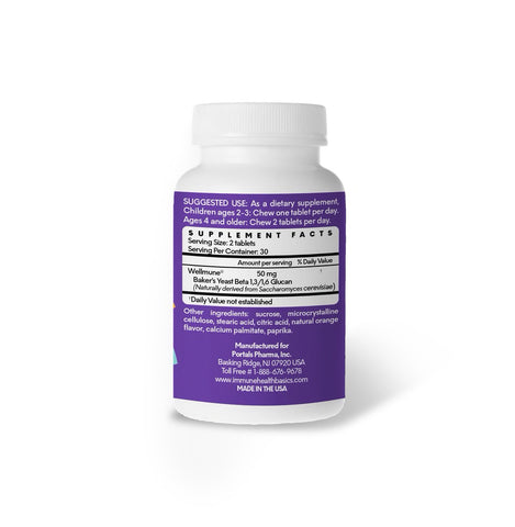 Immune Health Basics - Children Chewable 25 Mg - 60