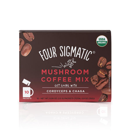 Four Sigmatic - Instant Cordyceps On-The-Go Mushroom Beverage Bags - 20 Ct