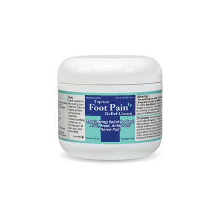 Topricin Foot - Pain Relief Jar - 4oz