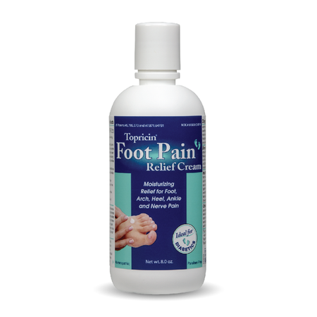 Topricin Foot - Pain Relief Flip-Top - 8oz