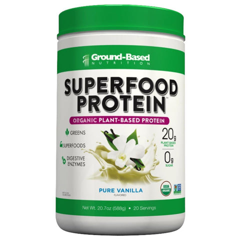 Ground Based - Superfood Protein - Pure Vanilla (Tub)