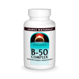 Source Naturals - Vitamin B-50 Complex 50 Mg - 100 Tablet