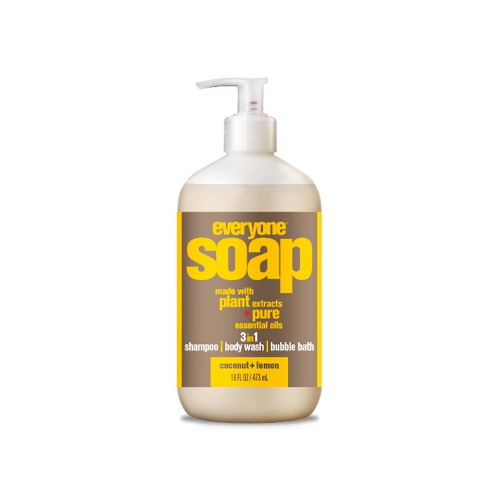 Everyone Liquid Body Wash Coconut + Lemon - 16 Ounce