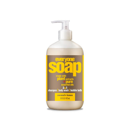 Everyone Liquid Body Wash Coconut + Lemon - 16 Ounce