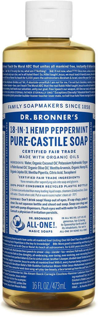 Dr Bronners - Organic Castile Liquid Soap Peppermint