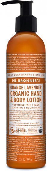 Dr Bronners - Sun Dog's Organic Lotion Orange Lavender