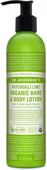 Dr Bronners - Sun Dog's Organic Lotion Patchouli Lime