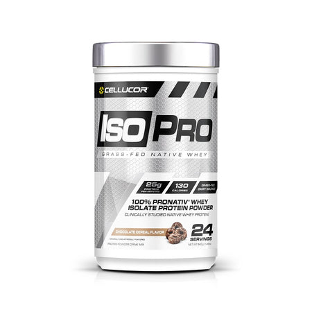 Cellucor - IsoPro Native Whey Chocolate Cereal Flavor - 24 Servings
